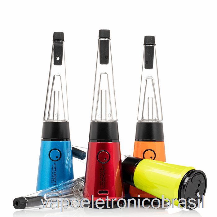 Vape Eletrônico Lookah Unicórnio Mini Vaporizador Kit Ouro Real